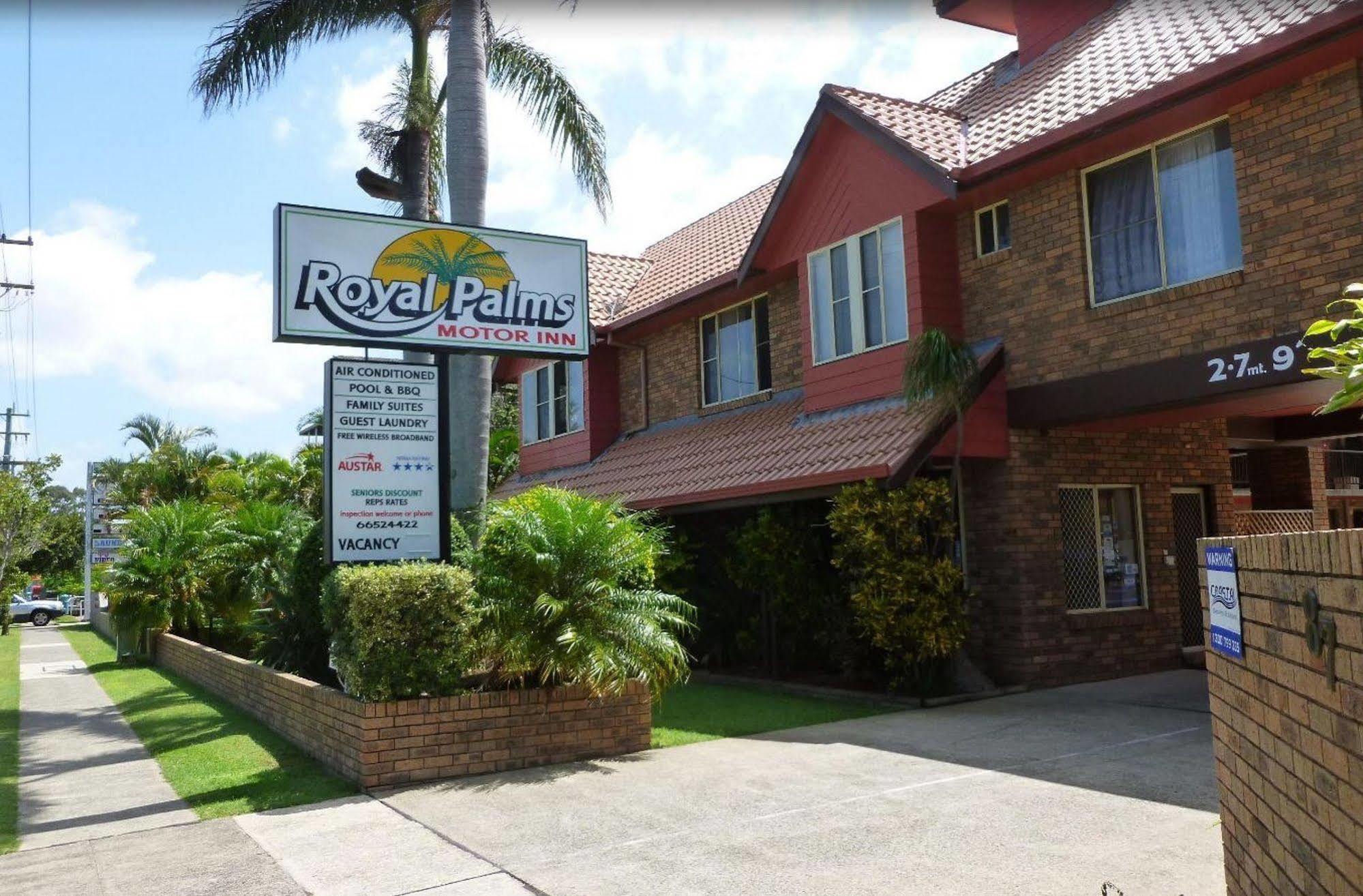 Royal Palms Motor Inn Coffs Harbour Exterior foto